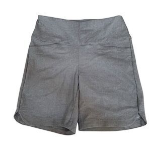 Lady Hagen Shorts Women's Size M 7” Tummy Control Golf Heather Grey Wicking NWT